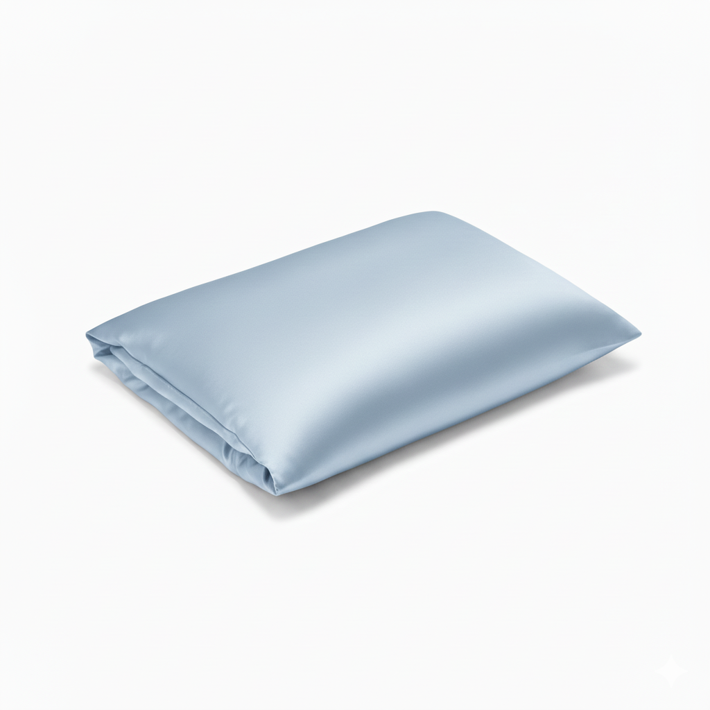 Taie d’oreiller en soie de mûrier 100 % naturelle