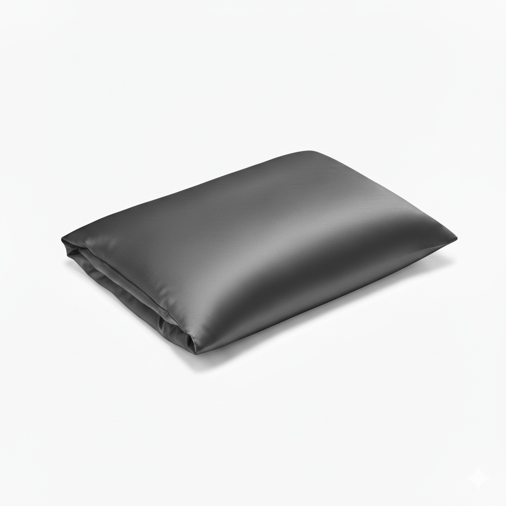 Taie d’oreiller en soie de mûrier 100 % naturelle