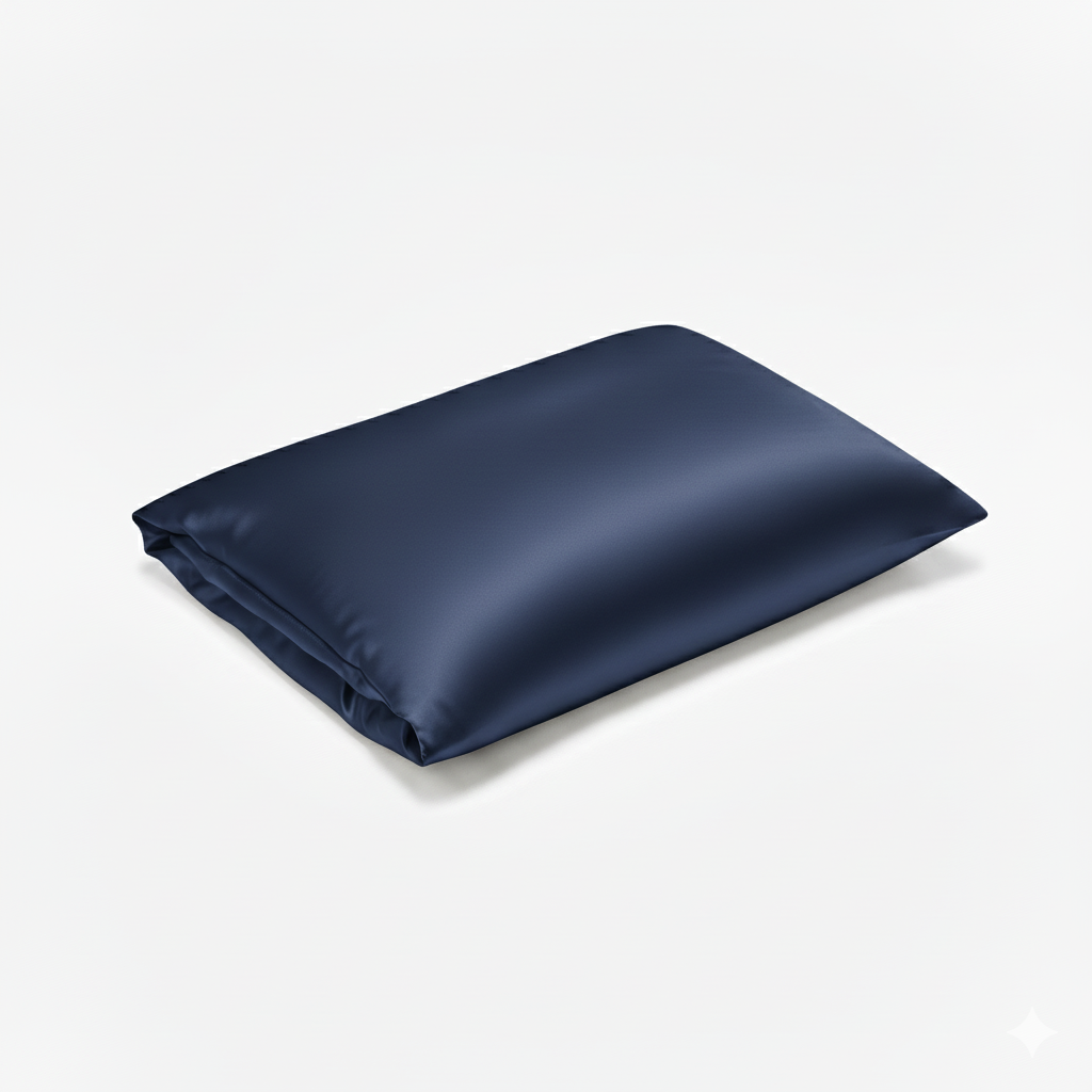 Taie d’oreiller en soie de mûrier 100 % naturelle